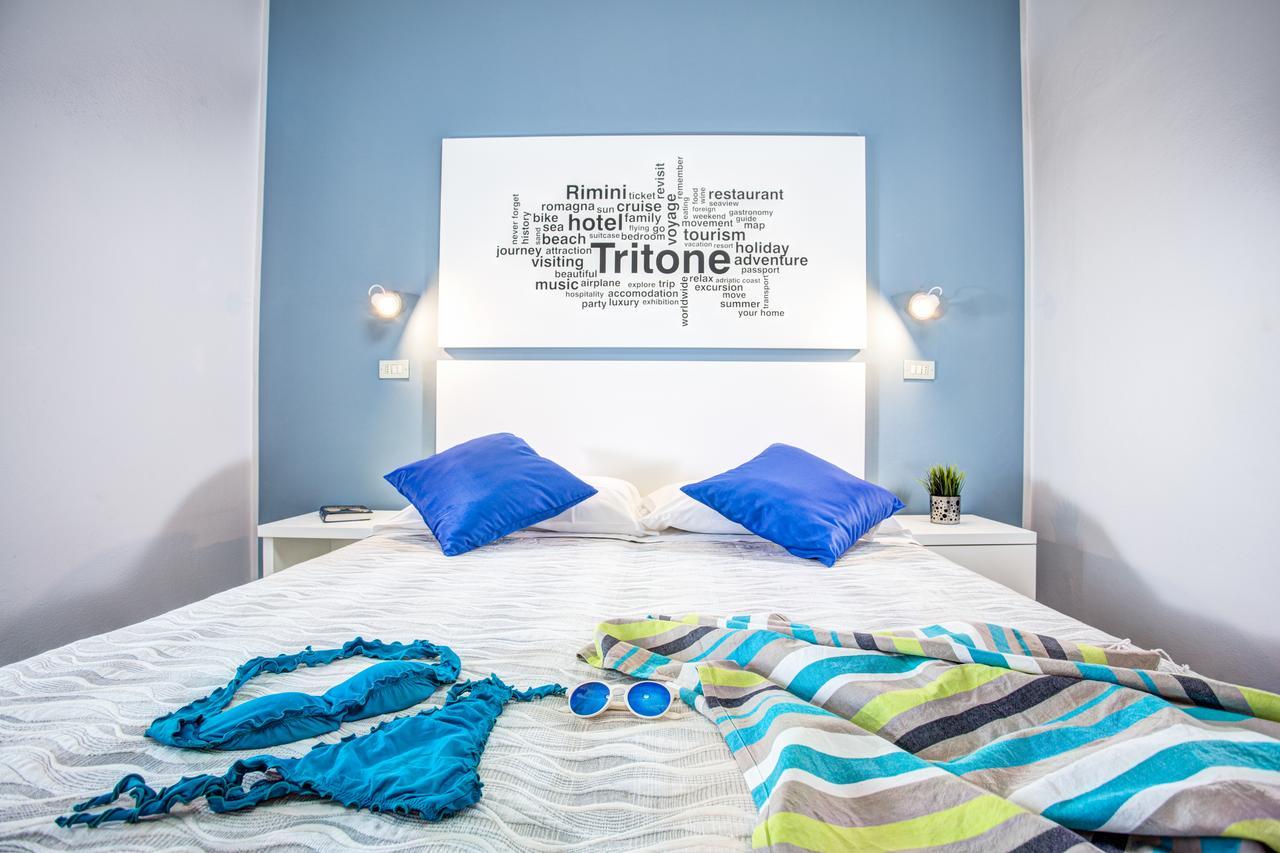 Hotel Tritone Rimini Dış mekan fotoğraf